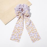 Fashion Flower Cloth Ribbon Bowknot Hair Tie sku image 24