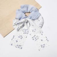 Fashion Flower Cloth Ribbon Bowknot Hair Tie sku image 16