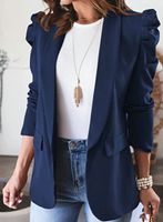 Femmes Mode Couleur Unie Blazer Blazer main image 3