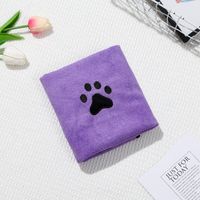 Absorbente Rápido De Microfibra Engrosada Para Mascotas-toalla De Baño Secado Perro Y Gato sku image 4