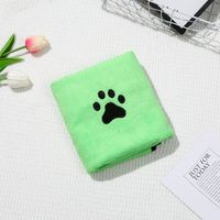Absorbente Rápido De Microfibra Engrosada Para Mascotas-toalla De Baño Secado Perro Y Gato sku image 2
