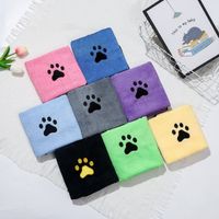 Absorbente Rápido De Microfibra Engrosada Para Mascotas-toalla De Baño Secado Perro Y Gato main image 1