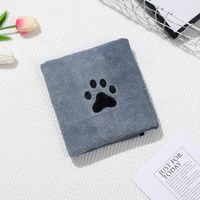 Absorbente Rápido De Microfibra Engrosada Para Mascotas-toalla De Baño Secado Perro Y Gato sku image 5