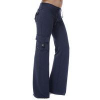 Women's Casual Solid Color Full Length Casual Pants main image 4
