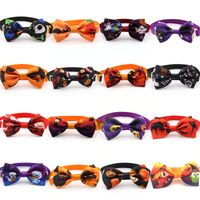 Fashion Ribbon Halloween Skull Pet Accessories 1 Piece main image 1