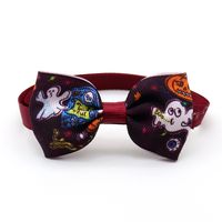 Fashion Ribbon Halloween Skull Pet Accessories 1 Piece sku image 13