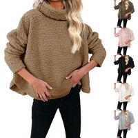 Women's Blouse Long Sleeve Sweaters & Cardigans Fashion Solid Color main image 1