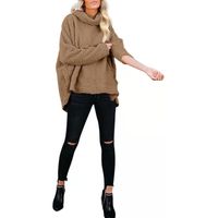 Women's Blouse Long Sleeve Sweaters & Cardigans Fashion Solid Color main image 2