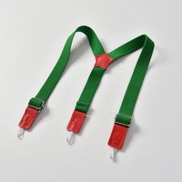 Boys And Girls Strap Clip Baby Drop Pant Belt Children 3 Chuck Buttonhole Elastic Suspender Pants Clip sku image 20