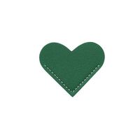 Creative Pu Leather Love Heart Portable Gift Bookmark sku image 6