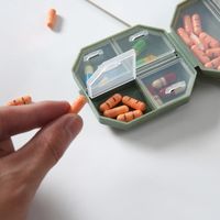 Portable Mini Six-grid Separately Case Classification Storage Pill Box main image 5