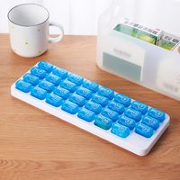 Einfache 31-grid Tastatur Medizinische Medizin Kunststoff Lagerung Box main image 4