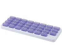 بسيطة 31-شبكة لوحة المفاتيح الطبية الطب البلاستيك تخزين مربع sku image 3