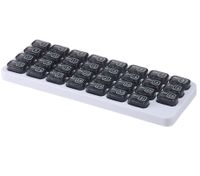 Simple 31-grid Keyboard Medical Medicine Plastic Storage Box sku image 5