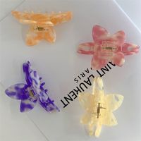 Fashion Butterfly Acetic Acid Sheets Hair Clip 1 Piece main image 1