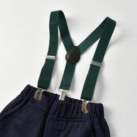 Boys And Girls Strap Clip Baby Drop Pant Belt Children 3 Chuck Buttonhole Elastic Suspender Pants Clip main image 1