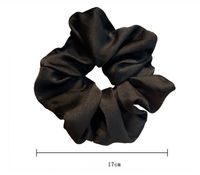 Wholesale Jewelry Smooth Satin Solid Color Hair Scrunchies Nihaojewelry main image 2