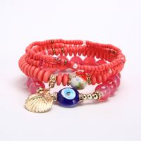 Bohemian Devil's Eye Glass Beaded Women's Bracelets 1 Piece main image 2