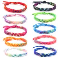 Estilo Étnico Geométrico Vistoso Soga Trenza Mujeres Pulsera main image 1