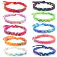 Ethnic Style Geometric Colorful Rope Braid Women's Bracelets sku image 1