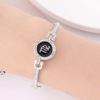 Fashion Constellation Alloy Rhinestone Women's Bracelets sku image 18