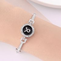 Fashion Constellation Alloy Rhinestone Women's Bracelets sku image 16