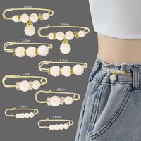 Collection Belt Buckle Waist Of Trousers Small Artifact Collection Waist Of Trousers Pin Fixed Pants Anti-exposure Brooch Buckle Skirt Adjustable Buckle main image 1