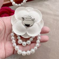 Fashion Flower Cloth Beaded Women's Brooches main image 4