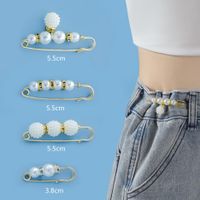 Collection Belt Buckle Waist Of Trousers Small Artifact Collection Waist Of Trousers Pin Fixed Pants Anti-exposure Brooch Buckle Skirt Adjustable Buckle sku image 18
