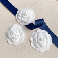 Sweet Camellia Cloth Jewelry Accessories 1 Piece main image 1