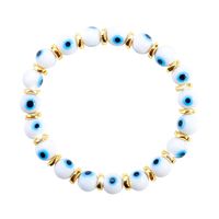 Fashion Devil's Eye Beaded Women's Bracelets sku image 1