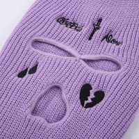 Unisex Fashion Letter Embroidery Wool Cap main image 3