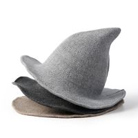 Women's Fashion Solid Color Witch Hat main image 4