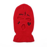Unisex Fashion Letter Embroidery Wool Cap sku image 2