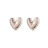 Fashion Heart Shape Stainless Steel Plating Ear Studs 1 Pair sku image 2