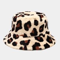 Women's Fashion Leopard Wide Eaves Bucket Hat sku image 3