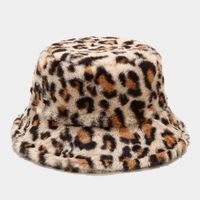 Women's Fashion Leopard Wide Eaves Bucket Hat sku image 8