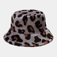 Women's Fashion Leopard Wide Eaves Bucket Hat sku image 4