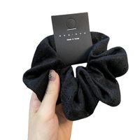 Fashion Solid Color Cloth Hollow Out Hair Tie main image 4