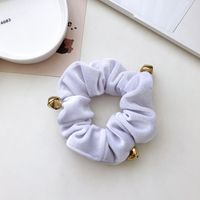 Fashion Geometric Solid Color Polyester Hair Tie 1 Piece sku image 2