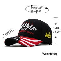Unisex Fashion Letter Embroidery Curved Eaves Baseball Cap main image 2