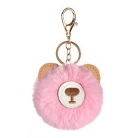 Cute Bear Alloy Bag Pendant Keychain main image 3
