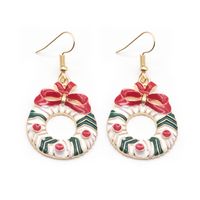 Fashion Cartoon Alloy Enamel Women's Earrings 1 Pair main image 4