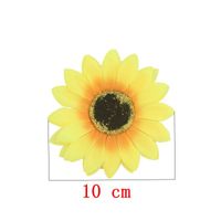 Fashion Sunflower Cloth Hair Clip 1 Piece main image 2
