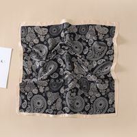 Women's Fashion Geometric Polyester Silk Scarves sku image 2