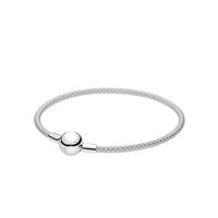 Simple Style Round Silver Plating Bracelets main image 3