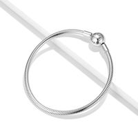 1 Piece Sterling Silver Solid Color Fashion main image 3