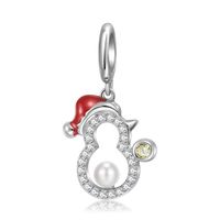 Silver Snowman Fashion Christmas main image 1