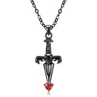 Fashion Cross Silver Plating Necklace main image 4