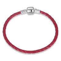 Simple Style Solid Color Pu Leather Knitting Jewelry Accessories 1 Piece main image 2
